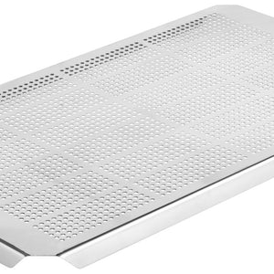 kratka ociekowa GN Premium GN 1/1; Größe GN 1/1, 46.4x26.6x1.9 cm (DxSxW); srebro