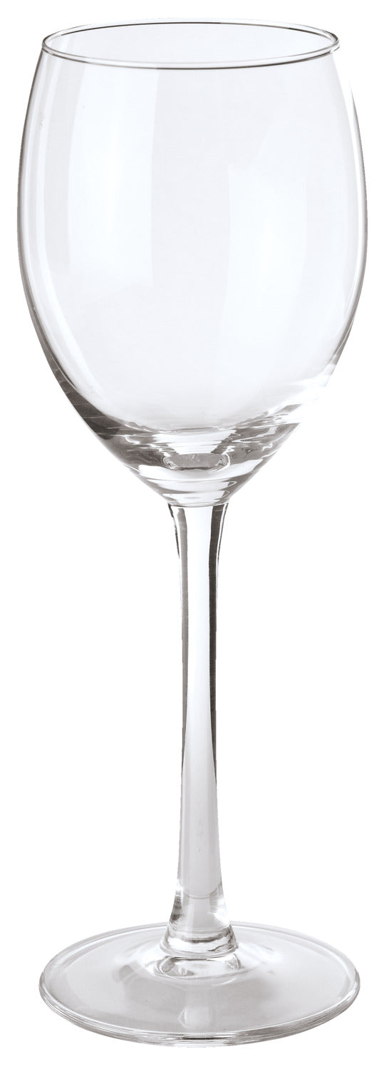 kieliszek do wina białego Plaza ze znacznikiem pojemności; 330ml, 6.2x21.2 cm (ØxW); transparentny; 0.2 l Füllstrich, 6 sztuka / opakowanie
