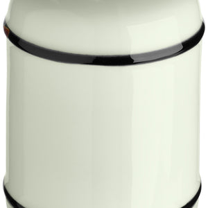 pieprzniczka Liron; 6x8 cm (ØxW); biel kremowa/czarny; 4 sztuka / opakowanie