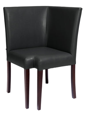 element narożny Elegance; 63x63x95.5 cm (SxGxW); siedzisko czarny
