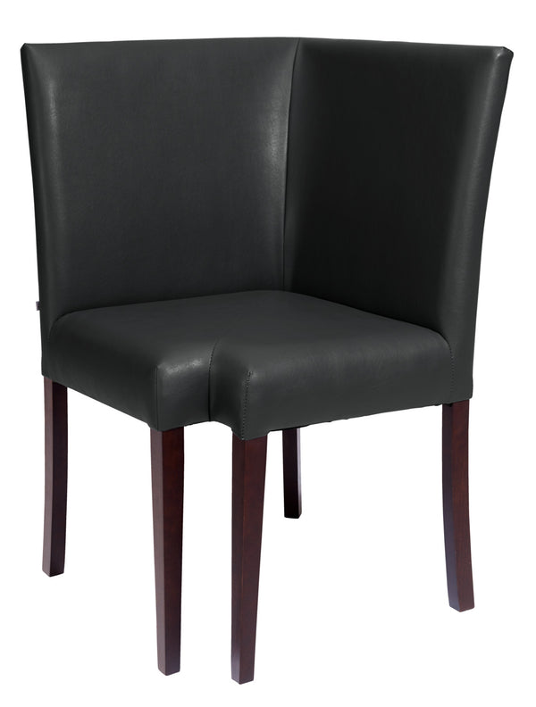 element narożny Elegance; 63x63x95.5 cm (SxGxW); siedzisko czarny