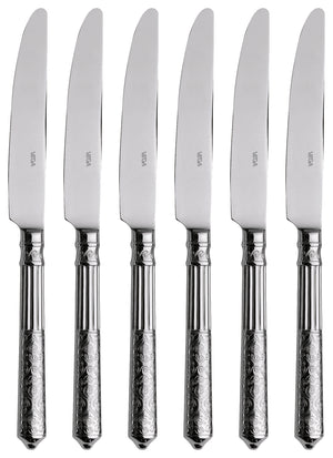 nóż stołowy Marokko; 23.6 cm (D); srebro, Griff srebro; 6 sztuka / opakowanie