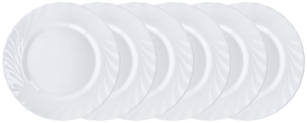 talerz płaski Trianon; 19 cm (Ø); biały; okrągły; 6 sztuka / opakowanie