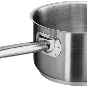 rondel Professional bez pokrywy; 2700ml, 18x11 cm (ØxW); srebro; okrągły