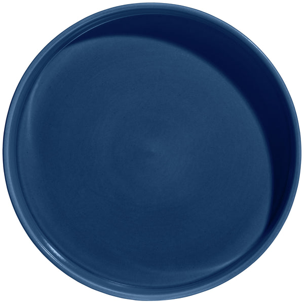 talerz z wysokim rantem Skady matowy; 1250ml, 26x4.5 cm (ØxW); ciemny niebieski; okrągły; 4 sztuka / opakowanie