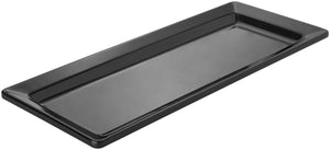 płyta prezentacyjna Melamin GN 1,5/4; Größe GN 1.5/4, 39.7x16.2x3 cm (DxSxG); czarny