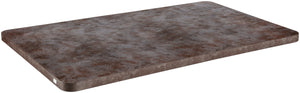 Indoor-Tischplatte Marvello rechteckig; 120x80x2.5 cm (DxSxW); szarobrązowy; prostokątny
