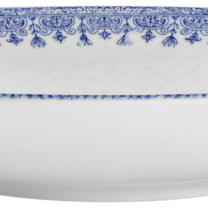 Teller tief Nonna mit Dekor; 1700ml, 30x5 cm (ØxW); niebieski/biały/rosé; okrągły; 6 sztuka / opakowanie