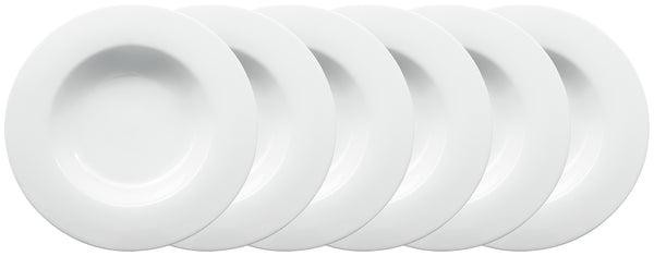 talerz głęboki Pallais; 340ml, 24.5x4 cm (ØxW); biały; okrągły; 6 sztuka / opakowanie