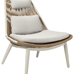 Lounger Ondaro; 84x93x99.5 cm (SxGxW); siedzisko beżowy