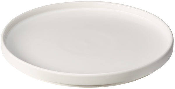 talerz z niskim rantem Skady matowy; 26x2.5 cm (ØxW); biel kremowa; okrągły; 4 sztuka / opakowanie