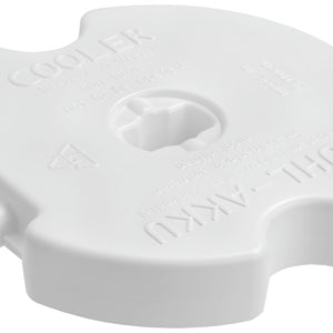 wkład chłodzący Ardea; 15x2.5 cm (ØxW); biały