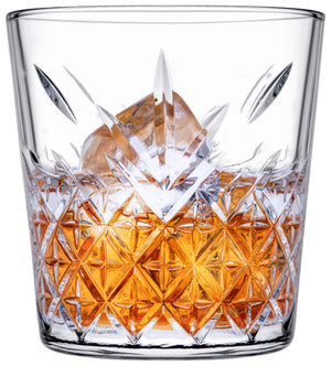 szklanka do whisky Timeless V-Block; 355ml, 9.2x9.6 cm (ØxW); transparentny; 6 sztuka / opakowanie