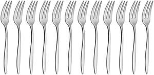 widelec do ciasta Sydney; 14.6 cm (D); srebro, Griff srebro; 12 sztuka / opakowanie