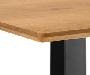 blat Acerios prostokątny; 120x80x2.5 cm (DxSxW); dziki dąb; prostokątny