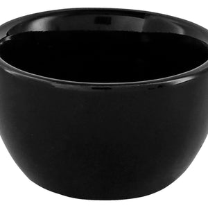mini miseczki  Odara; 30ml, 5x3 cm (ØxW); czarny; okrągły; 12 sztuka / opakowanie
