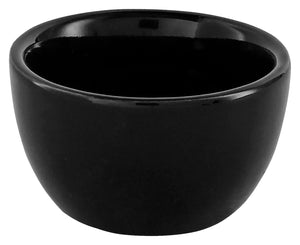 mini miseczki  Odara; 30ml, 5x3 cm (ØxW); czarny; okrągły; 12 sztuka / opakowanie