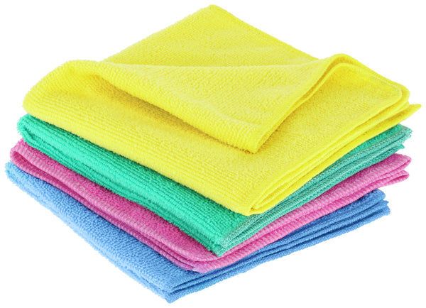 ściereczka z mikrofibry Clean miks; 35x35 cm (SxD); wielokolorowy; kwadrat; 20 sztuka / opakowanie