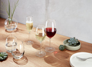 kieliszek do wina czerwonego Impulse ze znacznikiem pojemności; 540ml, 6.7x22 cm (ØxW); transparentny; 0.25 l Füllstrich, 6 sztuka / opakowanie