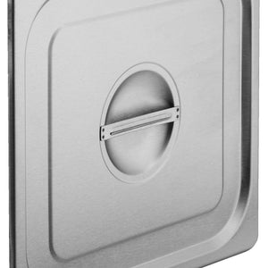 pokrywa GN Profi bez wnęki na łyżkę 2/3; Größe GN 2/3, 35.5x32.7 cm (DxS); stal nierdzewna