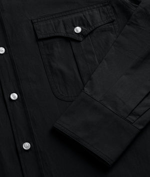 Bluse Langarm Marlon Regular Fit; Kleidergröße 42; czarny