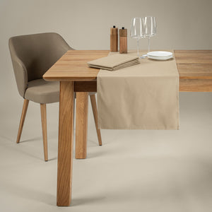 bieżnik na stół Vivienne; 40x120 cm (SxD); piasek