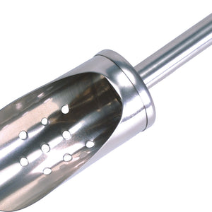 łopatka do lodu; 19x5 cm (WxØ); srebro