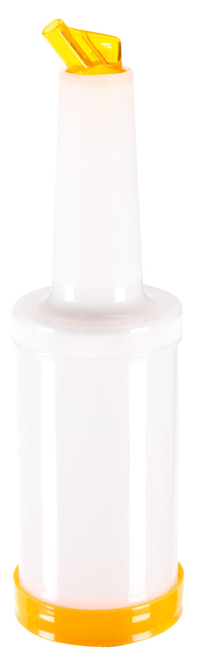 butelka do dozowania Party; 850ml, 9x33 cm (ØxW); biały/żółty; 2 sztuka / opakowanie