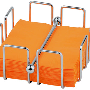 serwetnik BAR; 16x14x6.5 cm (DxSxW); srebro; prostokątny