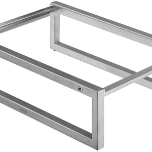 stelaż ramowy Torresso GN 1/3 niski; Größe GN 1/3, 24x36x10 cm (DxSxW); srebro; prostokątny