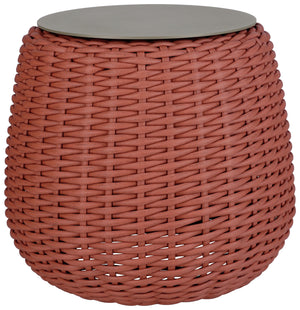 Outdoor Sitz-Pouf / Beistelltisch Tavano; 55x50 cm (ØxW); -; cylindryczny