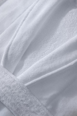 Bademantel Nera; Kleidergröße 2XL/3XL; biały