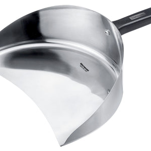 Döner-/Gyros-Schaufel Master Line; 31x28.5x9.2 cm (DxSxW); srebro/czarny