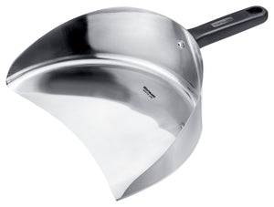 Döner-/Gyros-Schaufel Master Line; 31x28.5x9.2 cm (DxSxW); srebro/czarny