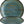 miseczka Madera Mint; 220ml, 13x3.5 cm (ØxW); turkusowy/brązowy/czarny; okrągły; 12 sztuka / opakowanie