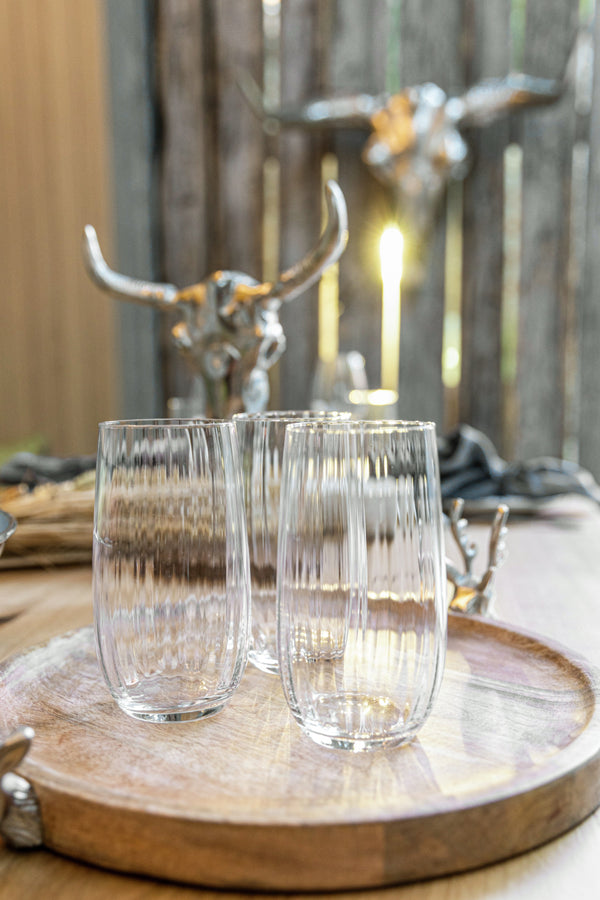 szklanka do longdrinków Leya; 490ml, 6.6x14.4 cm (ØxW); transparentny; 6 sztuka / opakowanie