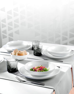 talerz głęboki Ovalize; 810ml, 22x4.9 cm (ØxW); biały; okrągły; 6 sztuka / opakowanie