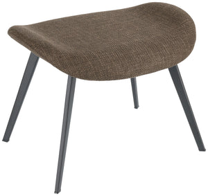 Fußhocker Limea; 56x47x43 cm (SxGxW); siedzisko brązowy