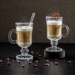 szklanka do kawy Irish Coffee; 230ml, 7.5x14.6 cm (ØxW); transparentny; 12 sztuka / opakowanie