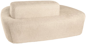 Sofa Norsk Boucle; 154x106x70 cm (SxGxW); beżowy