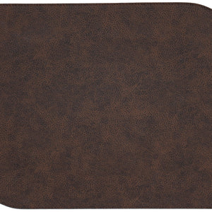 podkładka na stół Shana 2 okrągłe narożniki; 32.5x44 cm (SxD); brązowy/taupe; prostokątny; 6 sztuka / opakowanie