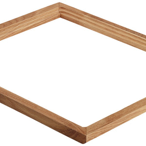 ramka wkładana Torresso GN 1/2; Größe GN 1/2, 28.9x36x1.5 cm (DxSxW); dąb; prostokątny