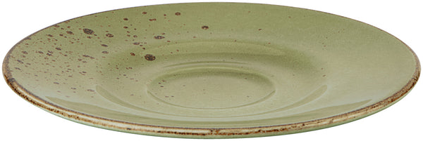 spodek do filiżanki do kawy Palana; 16.5 cm (Ø); limonka; okrągły; 6 sztuka / opakowanie