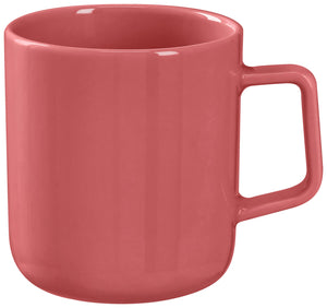 Becher-Obertasse Alegria; 400ml, 8.4x9.5 cm (ØxW); jasny czerwony; 6 sztuka / opakowanie
