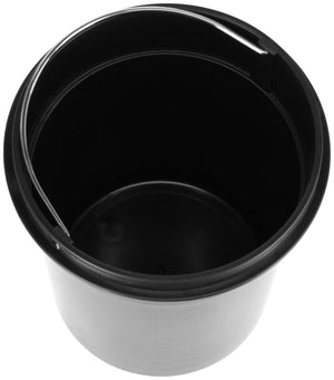 Hotel Kosmetikeimer Tropaz Edelstahl matt; 16.9x25.9 cm (ØxW); srebro; okrągły