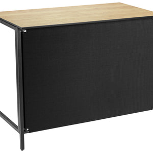 Outdoortisch Baruba Element gerade; 120x62x89 cm (DxSxW); Platte dąb/naturalny