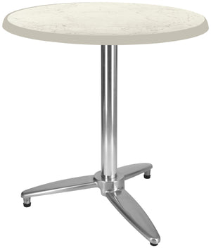 Tischgestell Foldex; 58x58x72 cm (SxDxW); srebro