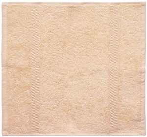 mały ręcznik Valencia gładki; 30x30 cm (SxD); beżowy; 5 sztuka / opakowanie