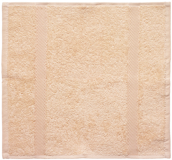 mały ręcznik Valencia gładki; 30x30 cm (SxD); beżowy; 5 sztuka / opakowanie