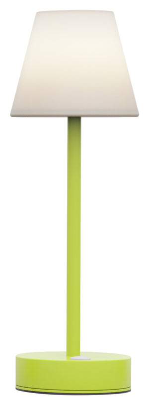 Tischleuchte Lola Slim; 11x32 cm (ØxW); limonka